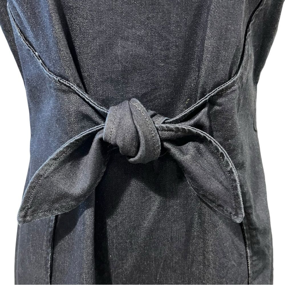 Anthropologie Holding Horses Womens Western Denim Dress Size 10 Minimalist - Picture 6 of 14